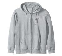 Funny Jokes Billy No Mates Joke Sarcastic Humor Zip Hoodie