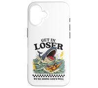 Funny Jonah Whale Get In Loser We’re Doing God’s Will Case for iPhone 16
