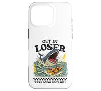 Funny Jonah Whale Get In Loser We’re Doing God’s Will Case for iPhone 16 Pro