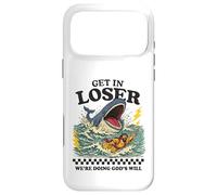 Funny Jonah Whale Get In Loser We’re Doing God’s Will Case for iPhone 17 Pro Max