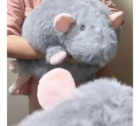 Funny Jumbo Rat Plush, Realistic Cute Rat Pillow, Soft Stuffed Animal For Birthday Christmas Decoration White Elephant Gifts For Adults Novelty Gifts