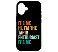 Funny Jungle Animal Design for a Tapir Lover Case for iPhone 16
