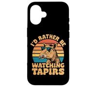 Funny Jungle Animal Design for a Tapir Lover Case for iPhone 16