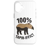 Funny Jungle Animal Design for a Tapir Lover Case for iPhone 16 Plus