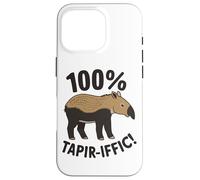 Funny Jungle Animal Design for a Tapir Lover Case for iPhone 16 Pro
