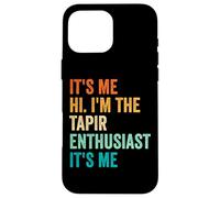 Funny Jungle Animal Design for a Tapir Lover Case for iPhone 16 Pro Max