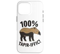 Funny Jungle Animal Design for a Tapir Lover Case for iPhone 16 Pro Max