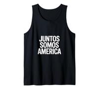 Funny Juntos Somos America Saying Latino Unity Tank Top