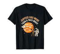 Funny Jupiter Gas Taco Night Space Astronomy Design T-Shirt
