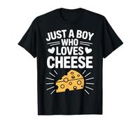 Funny Just A Boy Who Loves Cheese T-Shirt