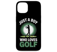 Funny Just A Boy Who Loves Golf Golfer Life Passion Case for iPhone 13