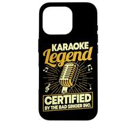 Funny Karaoke Legend Karaoke Singer Case for iPhone 16 Pro