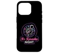 Funny Karaoke night singer Case for iPhone 16 Pro