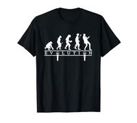 Funny Karaoke Singing Evolution Microphone Amateur Singers T-Shirt