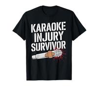 Funny Karaoke Survivor Humor for Party Enthusiasts T-Shirt