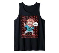 Funny Karen Beware of This Crazy Offended Woman Tank Top