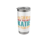 Funny Katie Personalised T-Shirt First Name Joke Item Stainless Steel Insulated Tumbler