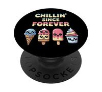 Funny Kawaii Ice Cream Best Friends Chillin Since Forever PopSockets Adhesive PopGrip