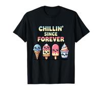 Funny Kawaii Ice Cream Best Friends Chillin Since Forever T-Shirt