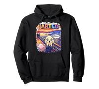Funny Kawaii The Scream by Munch I Arted Art Teacher Pullover Hoodie