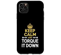 Funny Keep Calm And Torque It Down Ironworker Case for iPhone 11 Pro Max