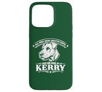 Funny Kerry Blue Terrier Dog Case for iPhone 15 Pro Max