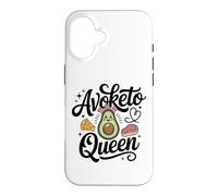 Funny Keto Diet Avocado Case for iPhone 16