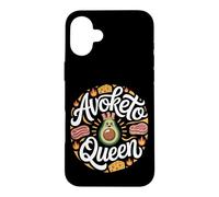 Funny Keto Diet Avocado Case for iPhone 16 Plus