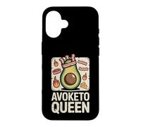 Funny Keto Diet Avocado Vintage Case for iPhone 16