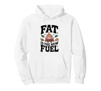 Funny Keto Fat Is The New Fuel Pullover Hoodie