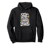 Funny Keto Fat Is The New Fuel Pullover Hoodie