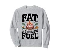 Funny Keto Fat Is The New Fuel Sweatshirt