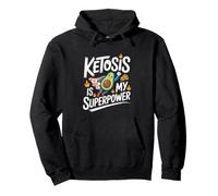 Funny Keto Ketosis Is My Superpower Pullover Hoodie