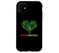 Funny Keto Love Broccoli Vegan Organic Paleo Veggies Kids Case for iPhone 11