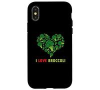 Funny Keto Love Broccoli Vegan Organic Paleo Veggies Kids Case for iPhone X/XS