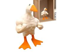 Funny Key Holder, Magnetic Key Holder - Cute Duck Key Holder | Unique Figures, Creative Ornament Magnetic Mouth, Attached Metal Pins and Keychain