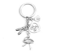 Funny Keyring,Fashionable and Elegant Ballet Lover Keychain,Inspirational Gifts,Dance Teacher Gifts,Proud of You Gifts,Inspirational Gifts for Women,Prom Gifts,Gifts for Daughter, Gifts for Students