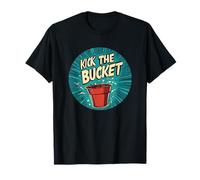 Funny Kick the Bucket Idiom Costume for Adults and Kids T-Shirt