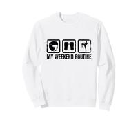 Funny Kickboxer Weekend Kickboxer Muay Thai Sweatshirt