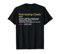 Funny Kickboxing Coach Definition | Kickboxing Coach Gift T-Shirt