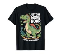 Funny Kids Dino Lovers Prehistoric Cartoon Spinosaurus Tee T-Shirt