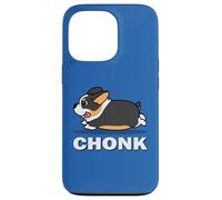 Funny Kids Kawaii Fat Chonk Black Tricolor Corgi Dog Lover Case for iPhone 13 Pro
