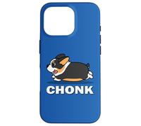 Funny Kids Kawaii Fat Chonk Black Tricolor Corgi Dog Lover Case for iPhone 16 Pro