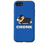 Funny Kids Kawaii Fat Chonk Black Tricolor Corgi Dog Lover Case for iPhone SE (2020) / 7 / 8