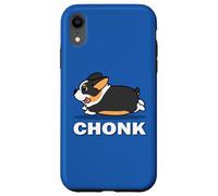 Funny Kids Kawaii Fat Chonk Black Tricolor Corgi Dog Lover Case for iPhone XR