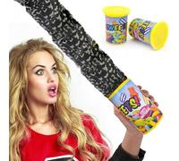 Funny Kids Prank Toy Snake Cans Jump Spring Snake Toy Prank Jokes in A Can Gag Toy Sweet Candy Can Snake Trick Toy Snake Po-p Out Of Can Prank Toy for April Fool's Day Gift with Spring Snake