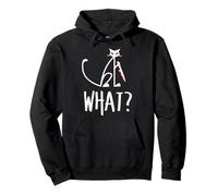 Funny Killer Cat Halloween Dark Humor Cat Lover Cat Mom Dad Pullover Hoodie