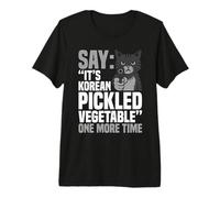 Funny Kimchi Korean Cuisine Lover Premium T-Shirt