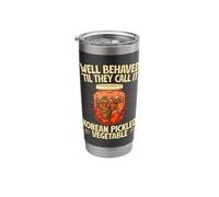 Funny Kimchi Korean Cuisine Lover Stainless Steel Insulated Tumbler