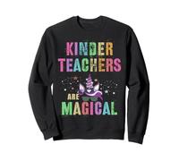 Funny KINDERGARTEN TEACHERS ARE MAGICAL I'm Unicorn Squad Sweatshirt